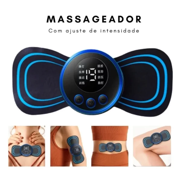 Mini Massageador Estimulador Elétrico Portátil - Image 3