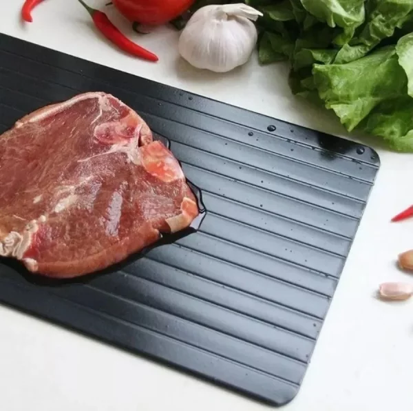 Bandeja para descongelamento de carnes, bifes de frango e peixe, alimentos congelados - Image 3